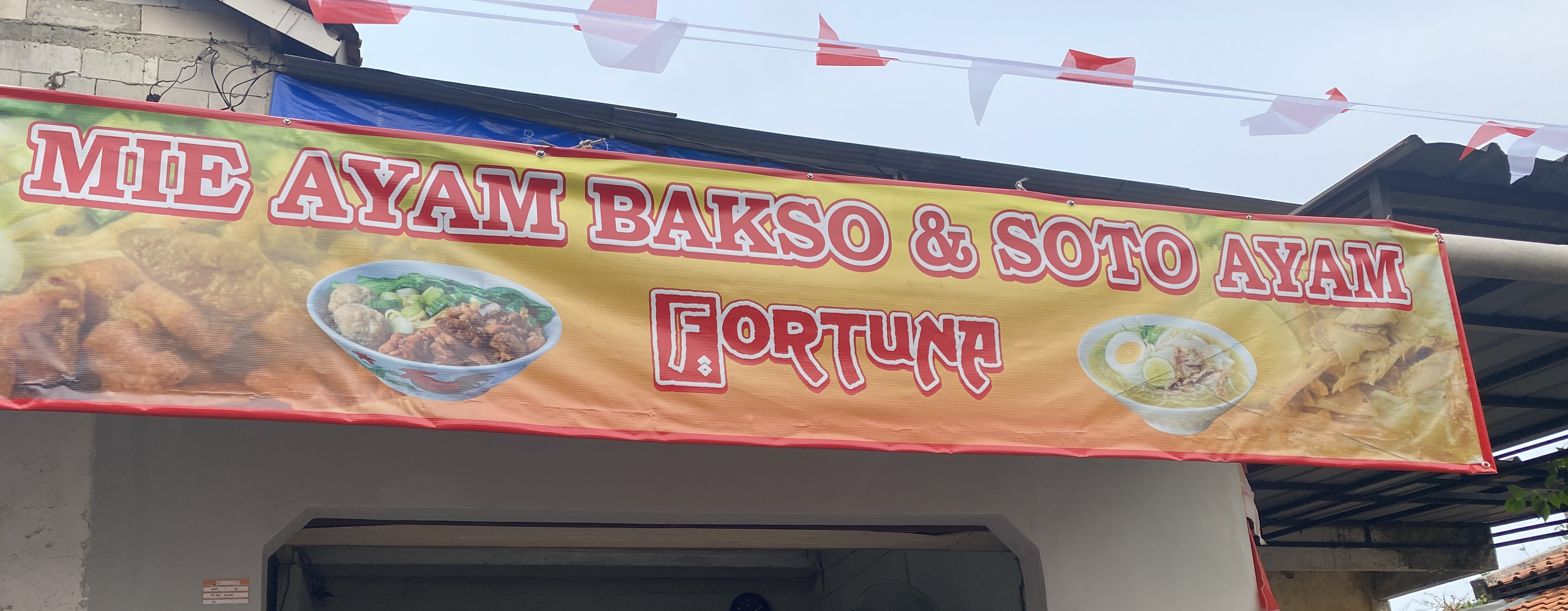 MIE AYAM BAKSO DAN SOTO FORTUNA